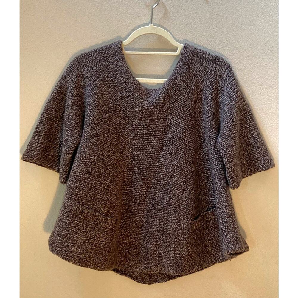 Anthropologie - Cosy Wool Knit Sweater Cardigan Buttons ~ Sz M ~ Swing Flounce! - Picture 3 of 8